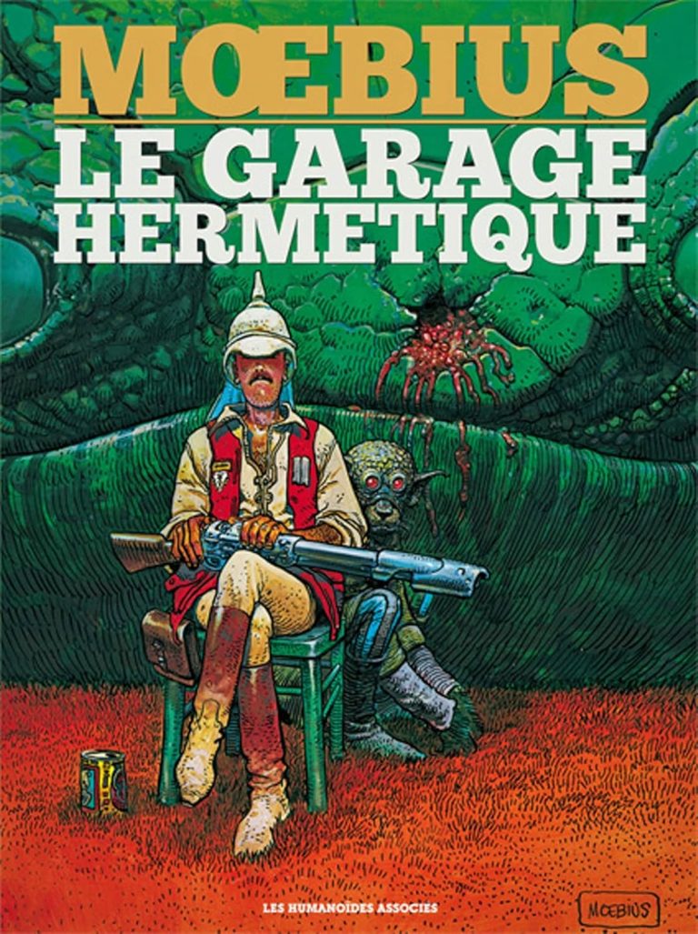 Couverture de la BD Le Garage herm&eacute;tique de M&oelig;bius, &eacute;dition Les Humano&iuml;des Associ&eacute;s