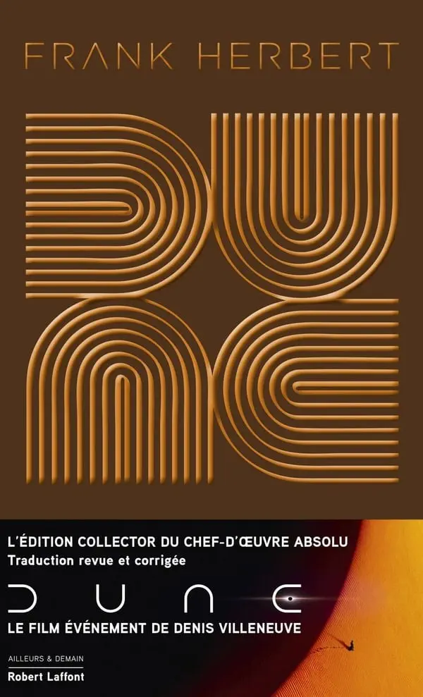 Couverture roman science-fiction Dune de Frank Herbert &eacute;dition collector