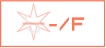 Logo S-/F &mdash; magazine de critique science-fiction francophone